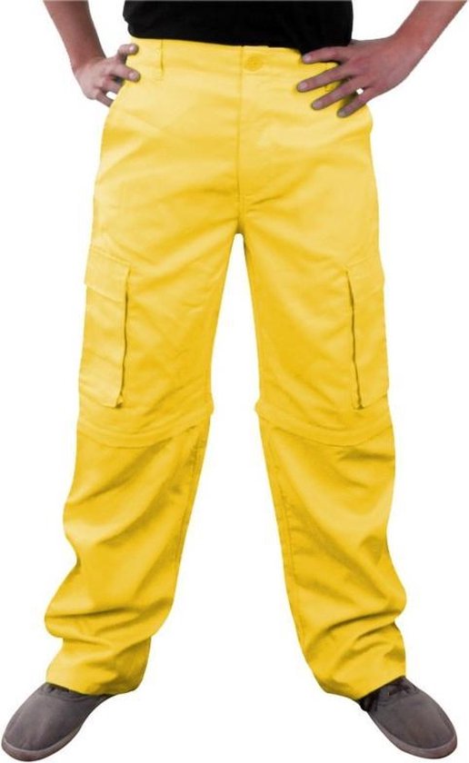 Fluor Gele Broek - Neon Yellow Pants Dames 36 / Heren 46 | bol.com