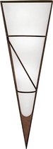 EGLO Pascal 1 - Wandlamp - 1 Lichts - Antiek-Bruin - Beige