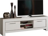 Modena tv meubel design van 160 cm in witte hoogglanslak