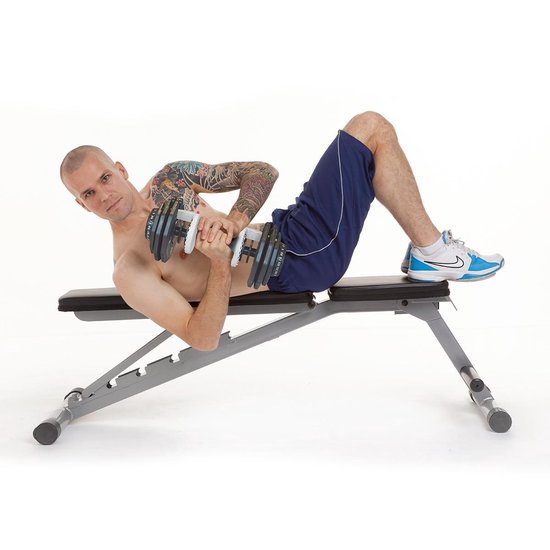 EZ Dumbbell 10 in 1 home met rek EZ025SET