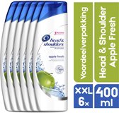 XXL 6 x 400 ML voordeelverpakking - Head & Shoulders Apple Fresh - 6x 400ML - Shampoo