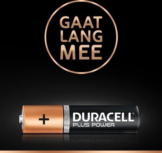 48 x Duracell AA Plus Power - Voordeelverpakking - 48 x AA batterijen |  bol.com
