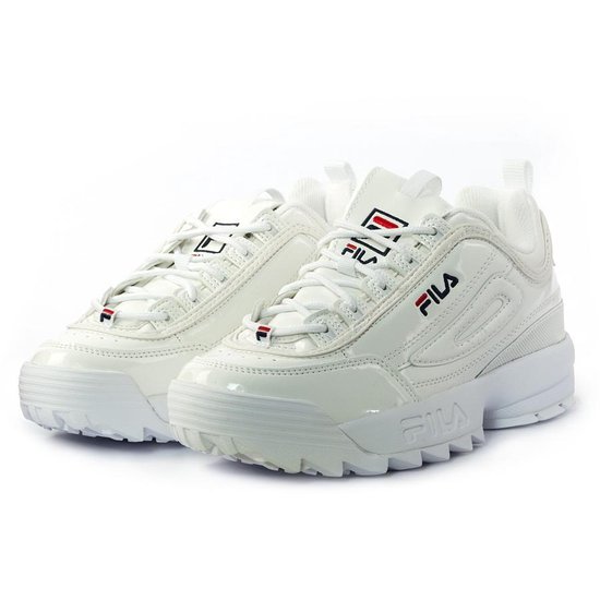Fila Disruptor M Sneakers Dames - White (Patent) | bol.com