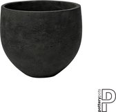 Pottery Pots Flowerpot Mini Orb Noir washed- Zwart- Grijs D 32 cm H 35 cm
