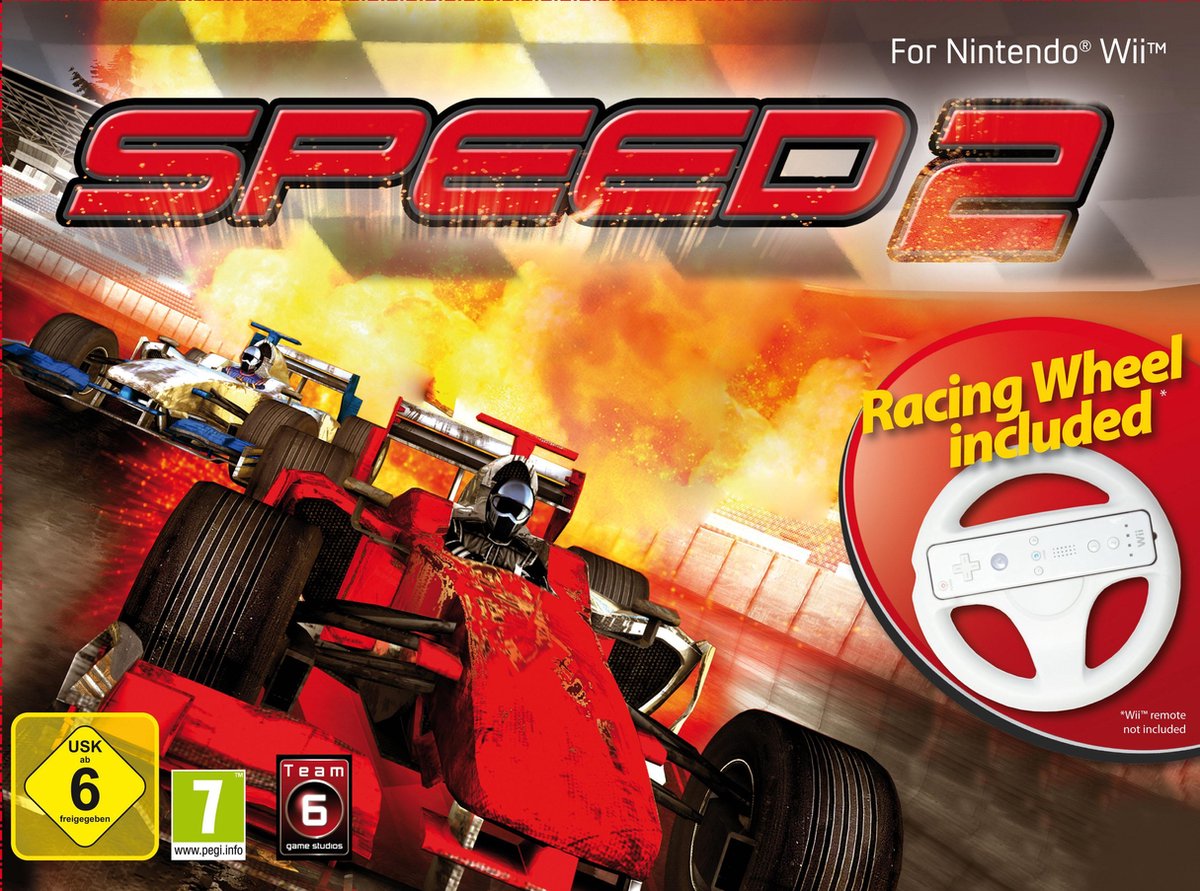 Speed 2 + Racestuur (Bundel) Wii