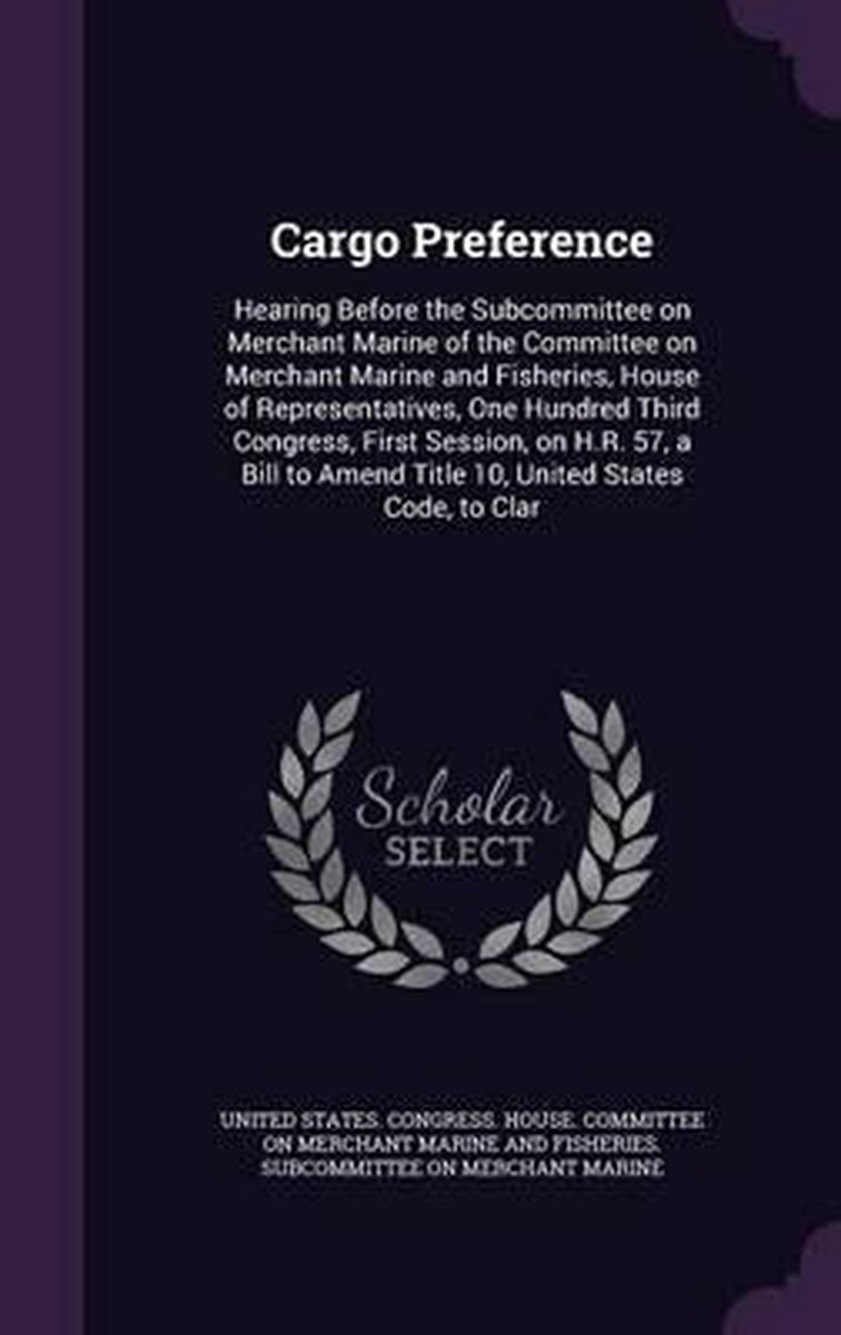 Cargo Preference 9781342052315 Boeken bol.
