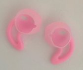 KELERINO. Crochets d'oreille / earhoox / crochets d'oreille en silicone antidérapants pour Airpods 1 & 2 - Rose
