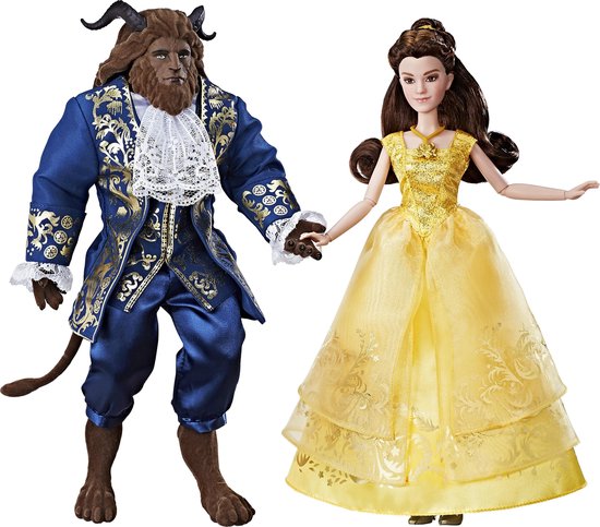 Disney Princess Belle en het Beest - 2-pack Speelfiguren | bol.com