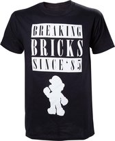 Nintendo - Breaking Bricks mens T-shirt - XL