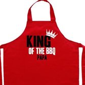 Vaderdag kookschort | rood, King of the BBQ