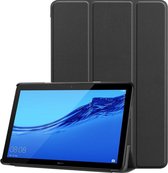 Tri-Fold Book Case - Huawei MediaPad T5 10 Hoesje - Zwart
