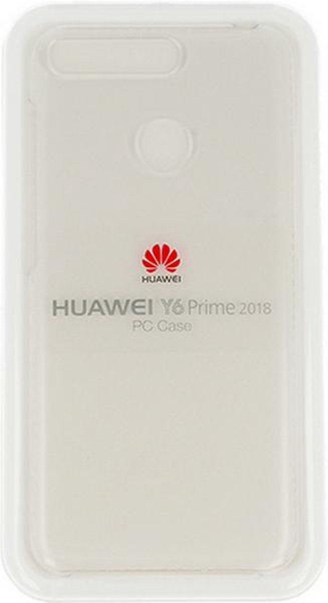 Origineel Huawei BackCover - Huawei Y6 Prime (2018) - Transparant
