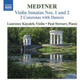 Laurence Kayaleh & Paul Stewart - Medtner: Violin Sonata Nos. 1 & 2 (CD)