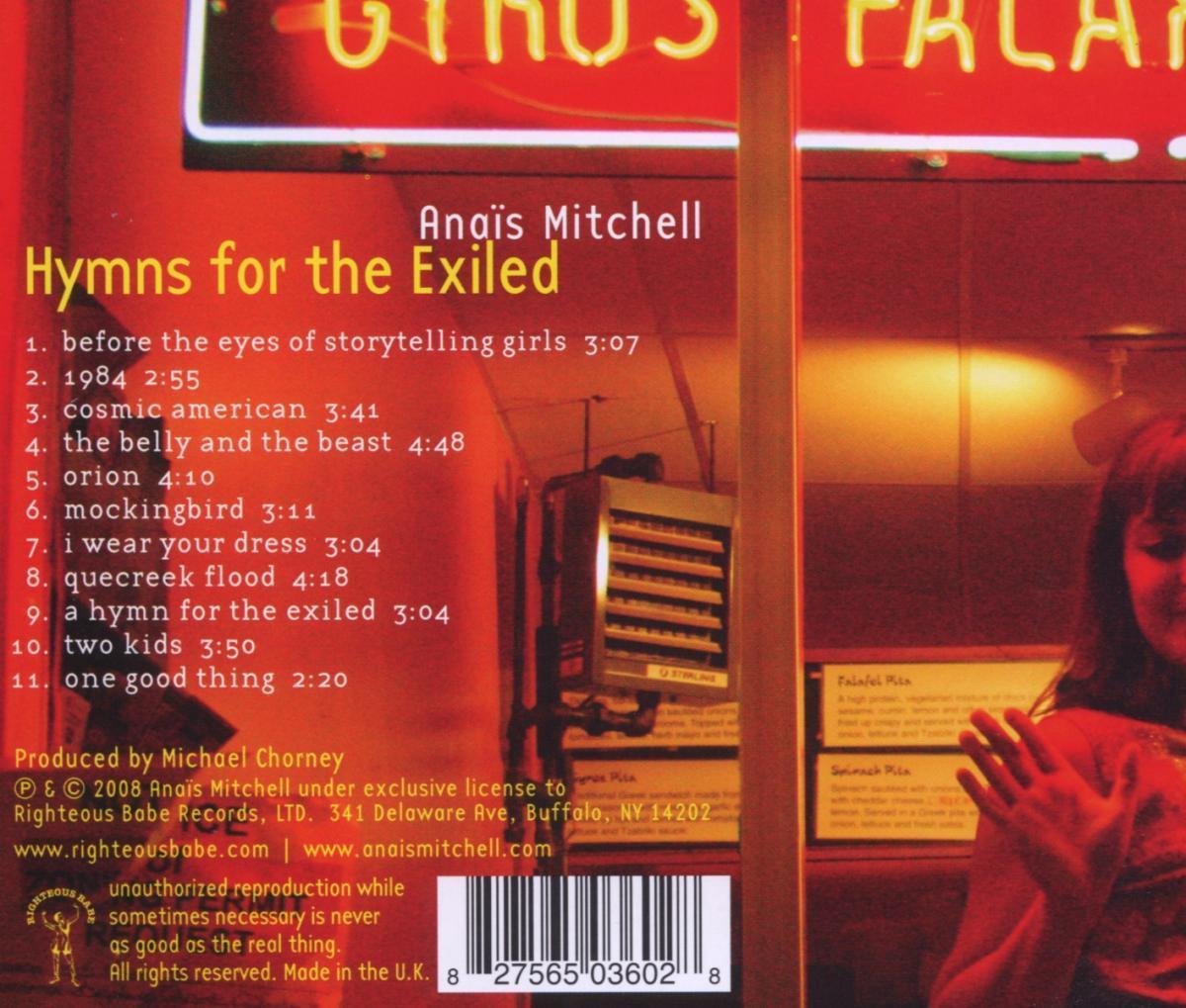 Brightness, Anais Mitchell CD (album) Muziek
