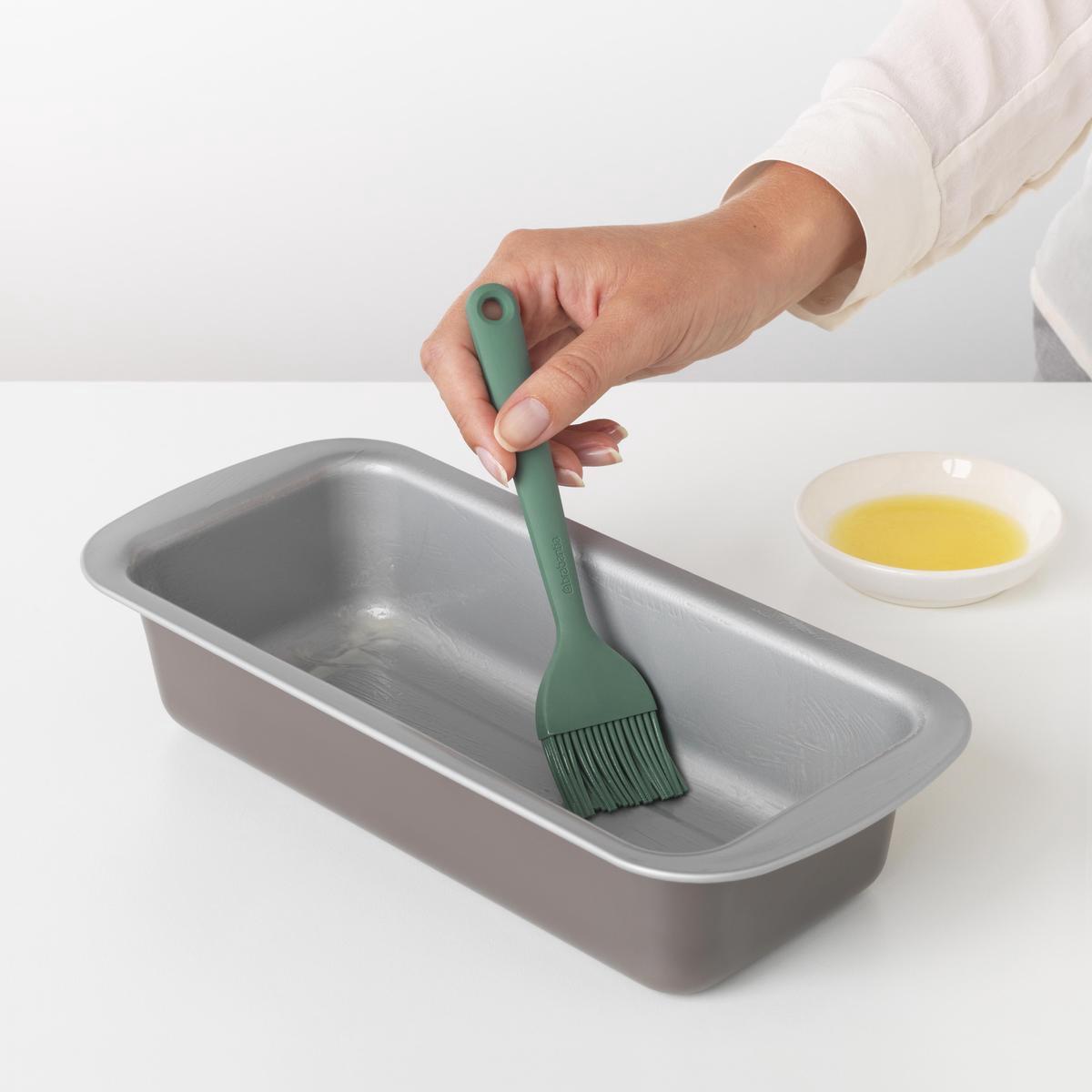 AOUZO 3 Stück Backpinsel zum Backen, Backpinsel Naturborsten Kochfett