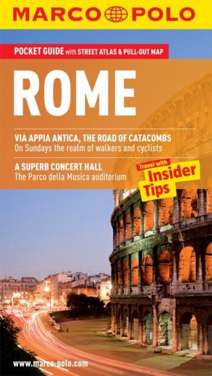 Rome Marco Polo Pocket Guide, Marco Polo 9783829706773 Boeken bol