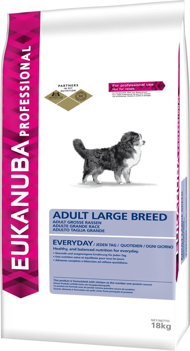 eukanuba everyday small & medium 18 kg