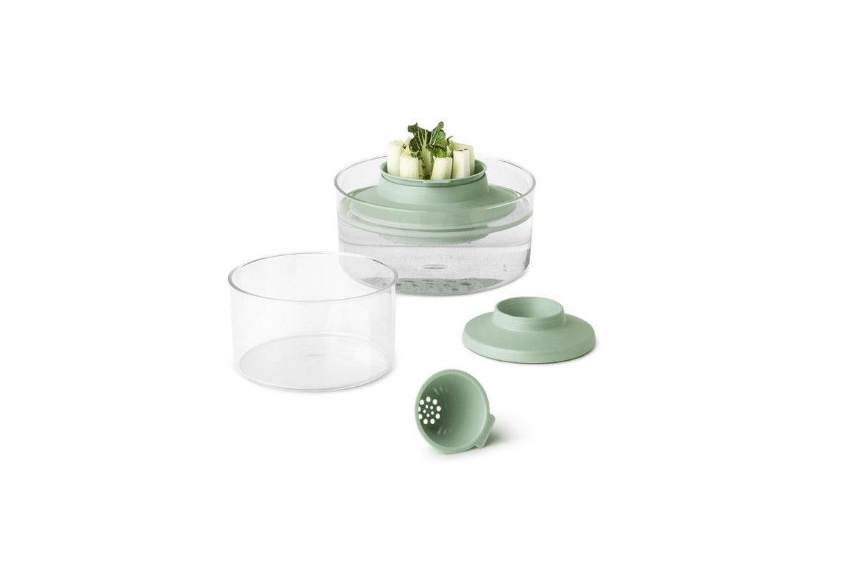 Brabantia Tasty+ Hobel Und Reibe Set - 4-teilig In Jadegrün