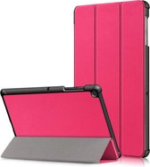 Tri-Fold Book Case - Samsung Galaxy Tab S5e Hoesje - Roze
