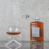 Dutch Design Whisky Glas Driepoot Borosilicaatglas gemaakt door Tsjechie Glasblazers Ontwerp Maarten Baptist