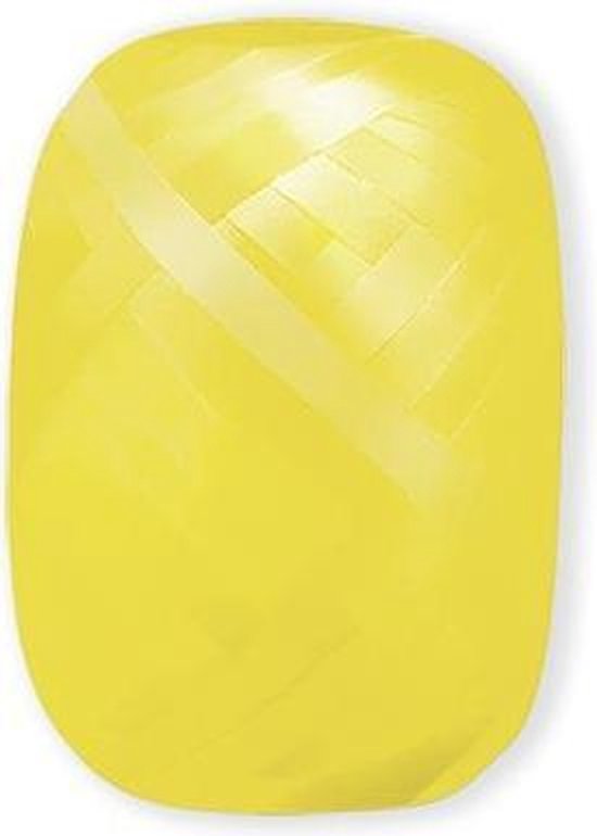 Polyband ballon-lint geel (5mmx20m)
