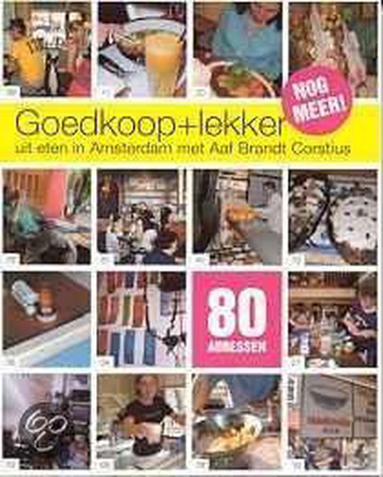 Cover van het boek 'Nog meer goedkoop + lekker' van Aaf Brandt Corstius