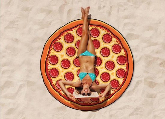Grote pizza badlaken 150 cm