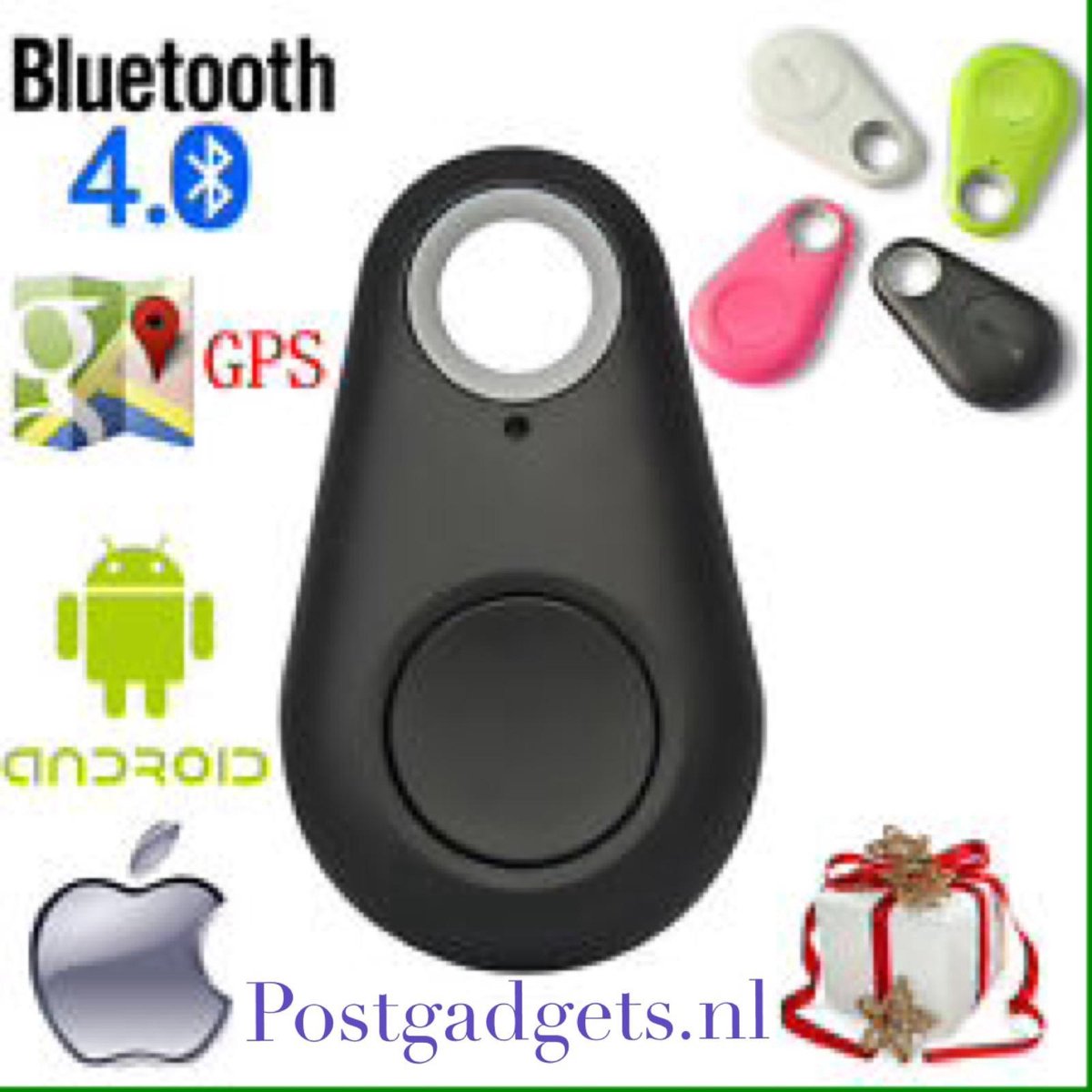 Bluetooth GPS Tracker GPS Tracer Met Voicerecorder Sleutelhanger