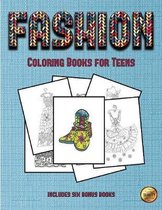 Coloring Books for Teens (Fashion): This book has 36 coloring sheets that can be used to color in, frame, and/or meditate over