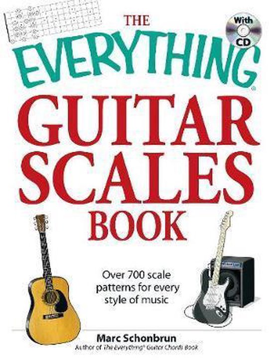 Everything Guitar Scales Book With CD, Marc Schonbrun 9781598695748