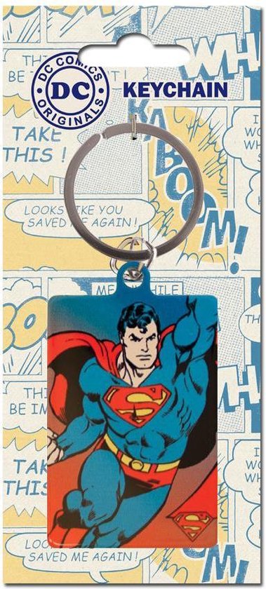DC COMICS ORIGINALS - Porte-clés en métal - Superman