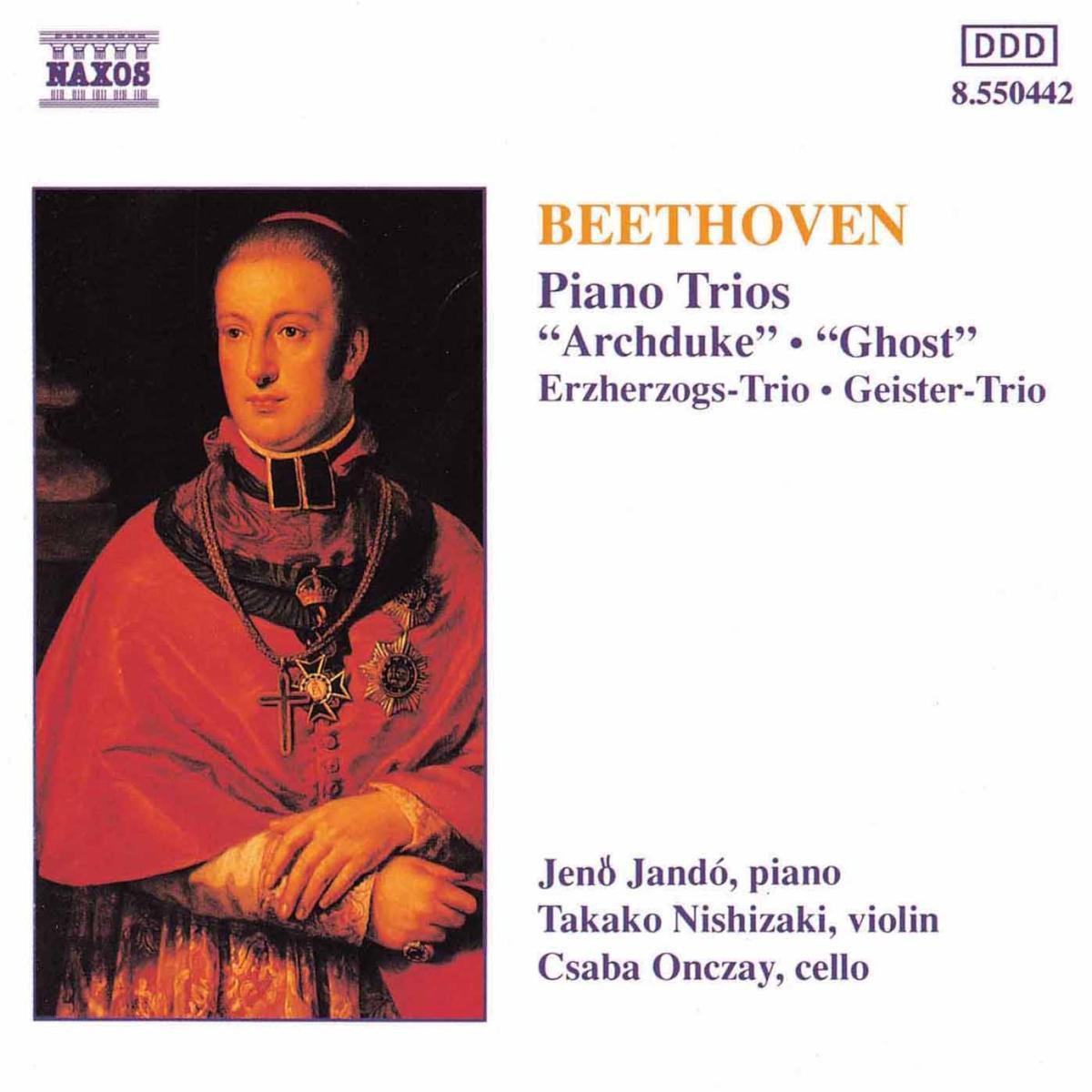 Csaba Onczay, Jeno Jandó, Takako Nishizaki - Beethoven: Piano Trios Archduke & Ghost (CD)