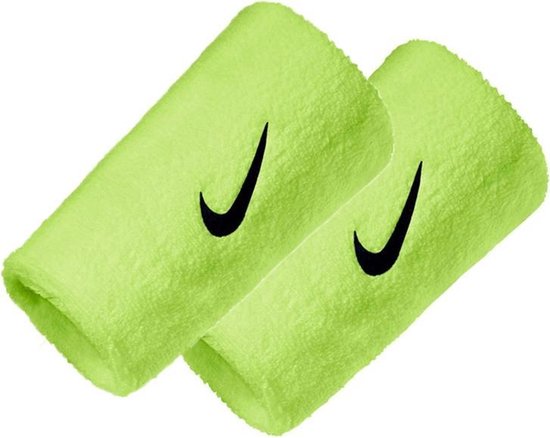 Nike Swoosh Zweetband Pols- Groen/Zwart | bol.com