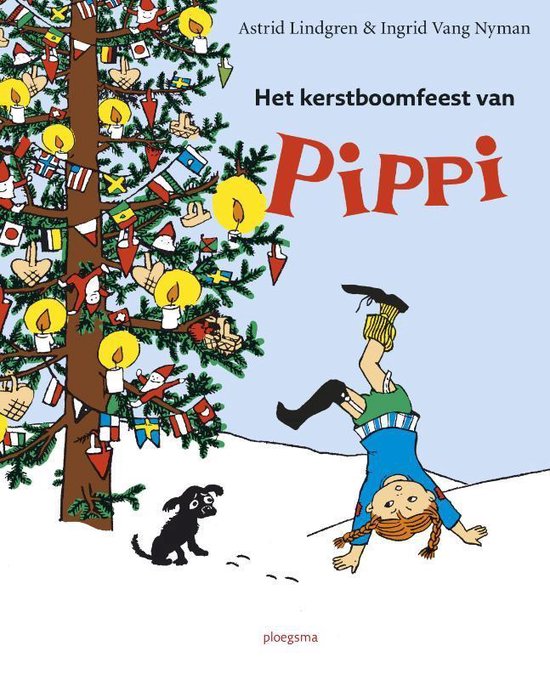 Omslag van Het kerstboomfeest van Pippi