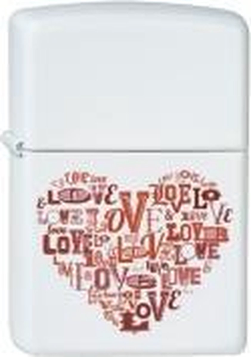 Goedkoopste Zippo aansteker Love Heart