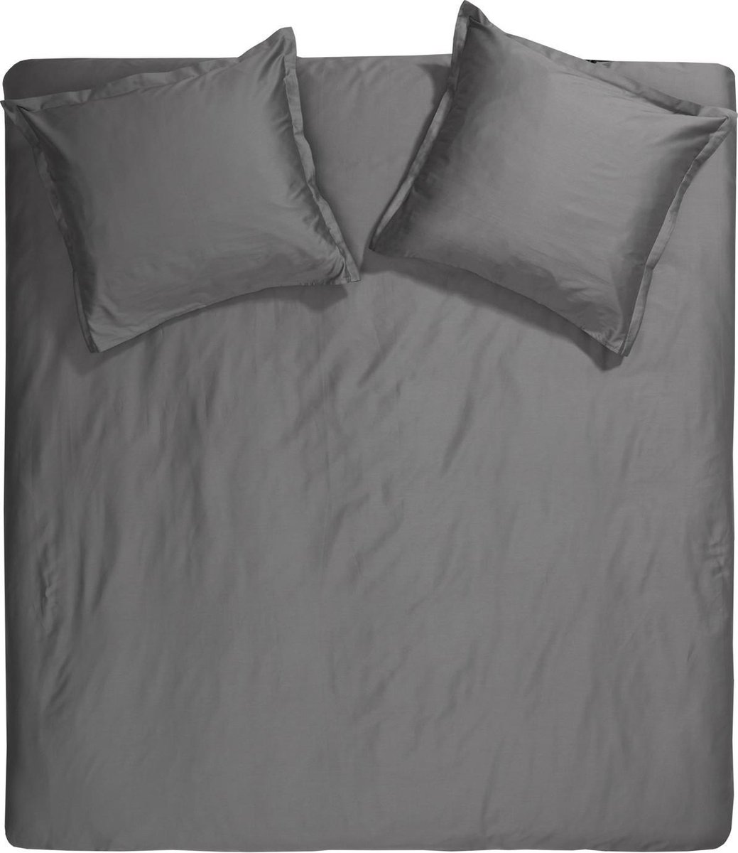 Cinderella Sundays Dekbedovertrek - Extra Breed - Satijn - 260x200/220 cm - Antraciet