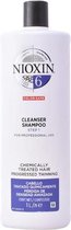 MULTI BUNDEL 2 stuks Nioxin System 6 Shampoo Volumizing Very Weak Fine Hair Chemically Treated Hair 1000ml