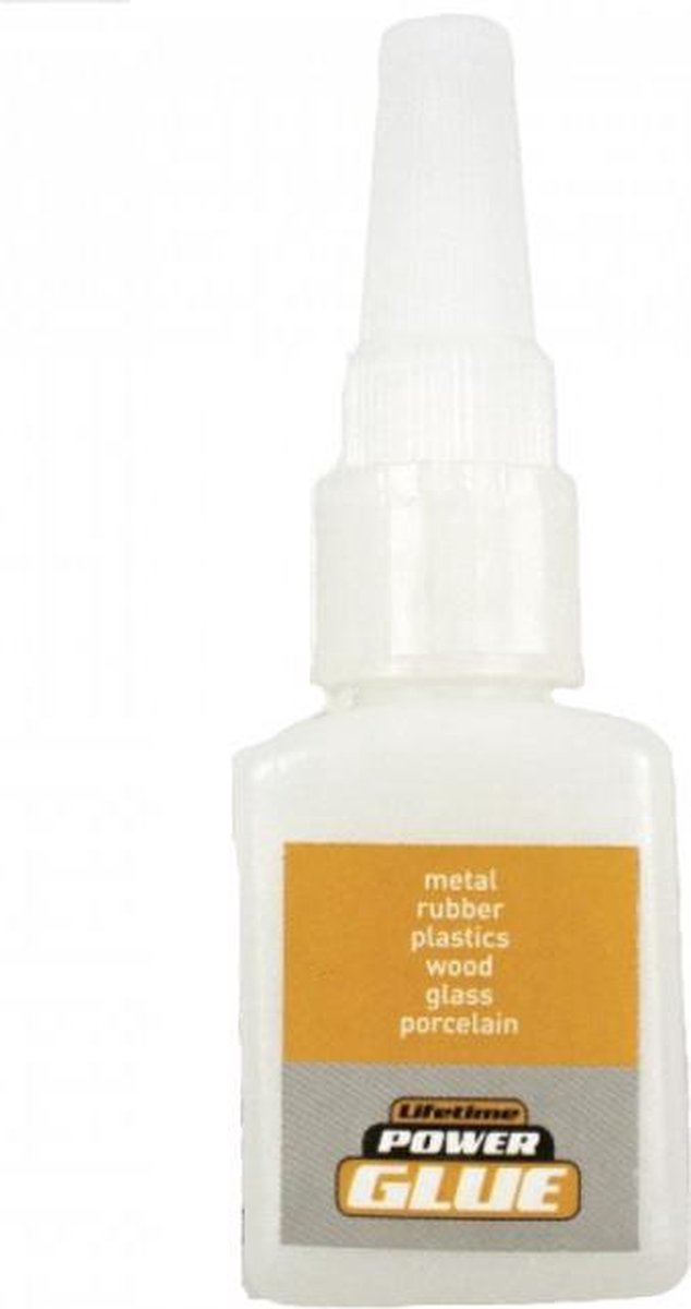 Lifetime Power Glue | Voor Hout, Metaal, Glas Rubber & Plastic