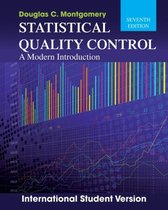Samenvatting Statistical Quality Control, ISBN: 9781118322574  SPC en informatiesystemen (LVT221VN)