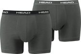 HEAD Boxershort Heren HEAD BASIC BOXER 2P - White/Black/Grey