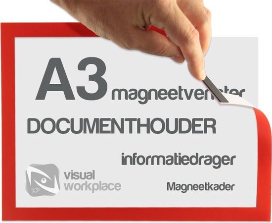 Fenêtre magnétique A3 - Orange