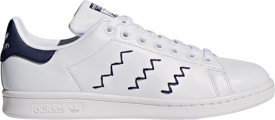 Ondenkbaar diepvries verbanning adidas Stan Smith Sneakers - Maat 40 2/3 - Vrouwen - wit/blauw | bol.com