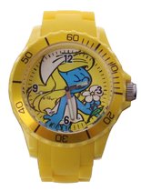Kinderhorloge Smurfen - Geel