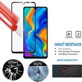 2 Pack Geschikt Voor: Huawei P30 Pro Screenprotector Glazen Gehard Full Cover Volledig Beeld Tempered Glass