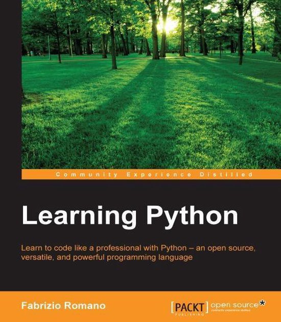 Learning Python (ebook), Fabrizio Romano | 9781785284571 | Boeken | bol