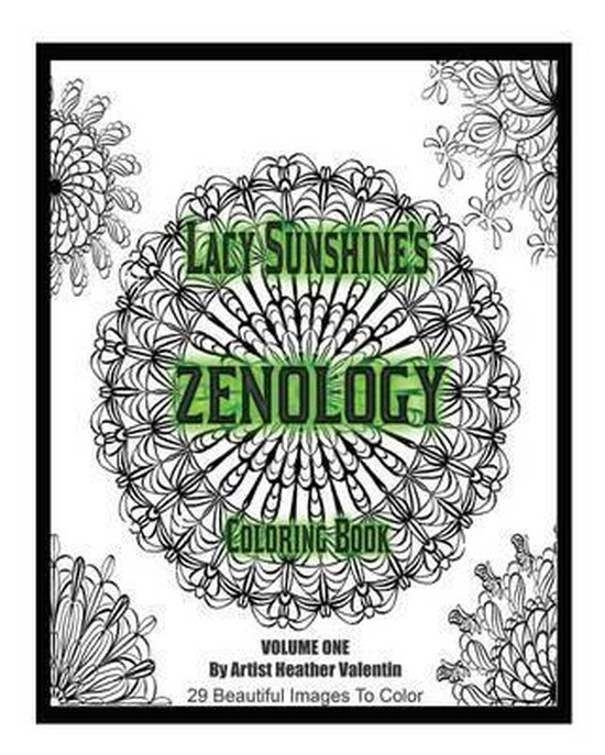 Lacy Sunshine's Zenology Coloring Books- Lacy Sunshine's Zen ... - cover