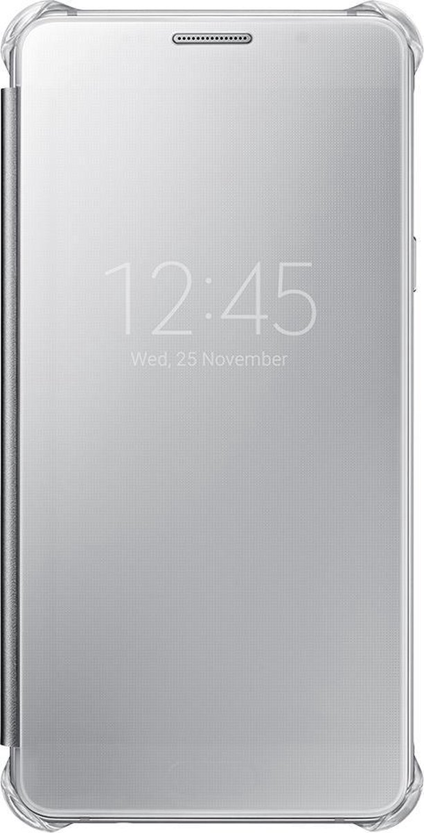 Samsung clear view cover - zilver - voor Samsung A510 Galaxy A5 2016