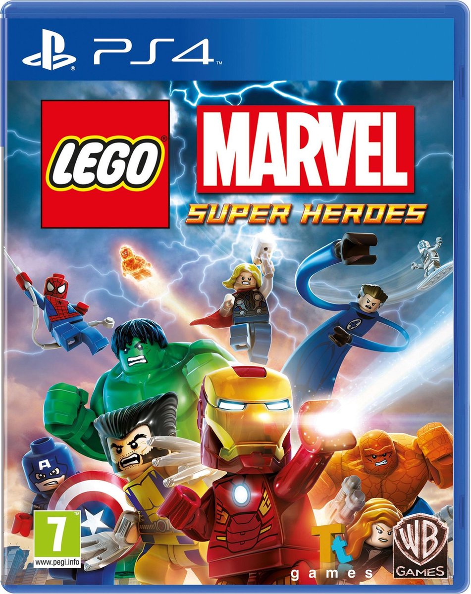 Informeer uniek Actief LEGO Marvel Super Heroes - PS4 | Games | bol.com