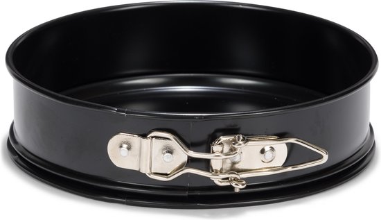 Patisse Springform Avec Fond 16 Cm Acier Noir