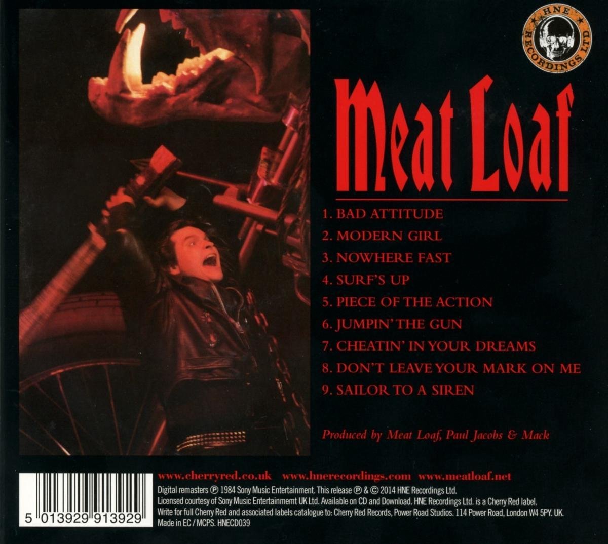 Bad Attitude, Meat Loaf Muziek bol